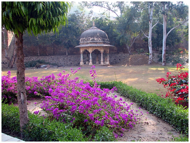 Img_1332 Beautiful, calm gardens below Amber Fort