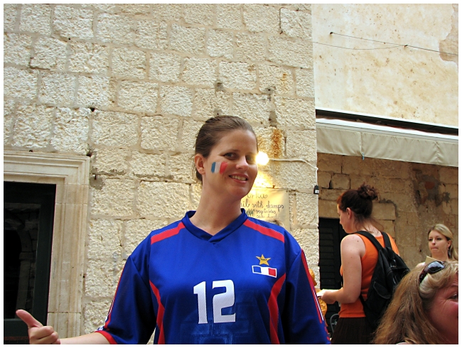 IMG_7129 I caved and got another flag on my face
