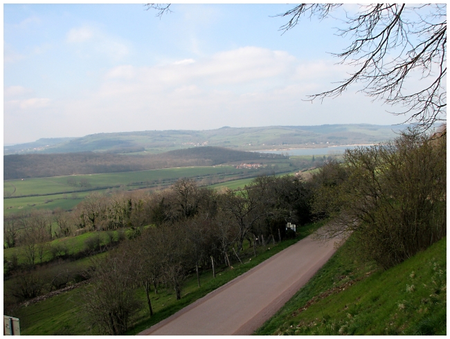 IMG_9054 View from Châteauneuf de Auxois on the Burgandy region below